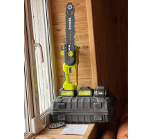 Акумуляторная Мини Электрическая  ПИЛА  12 Дюймов 12 inch chainsaw chain	 40-25   (4)