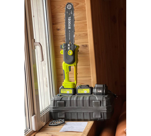 Акумуляторная Мини Электрическая  ПИЛА  12 Дюймов 12 inch chainsaw chain	 40-25   (4)