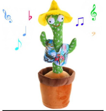 Танцюючий кактус Dancing Cactus Жовтий капелюх xl- 1020(100)