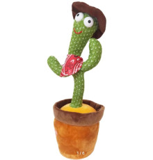 Танцюючий кактус Dancing Cactus КОРИЧНИЙ ШЛЯП 1518-2(100)