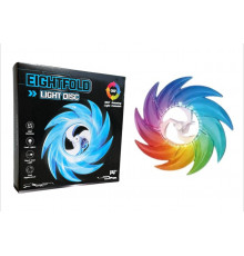 Світловий літаючий диск Eightfold Light Disc 360° 666-2 (36 шт)