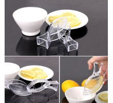 Соковыжималка для лимона ,прозрачная акрилова  (300)