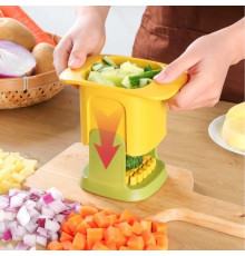 2 в 1, багатофункціональний подрібнювач для овочів, картоплі, картоплі фрі (90)