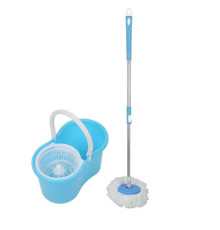 Швабра З Відром кругла БЕЗ КОРОБКИ Easy Mop швабра та відро з віджимом (25)