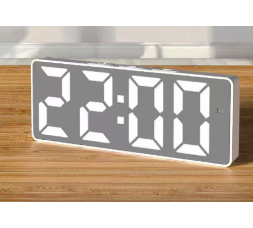 Часы Зеркальные  Будильник  LY-1079  (100)