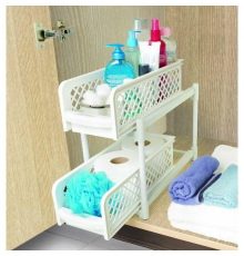 Органайзер для ванної на дві полиці (24)