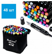 Набір скетч-маркерів Touch 48 шт для малювання двосторонніх (30 шт/ящ)