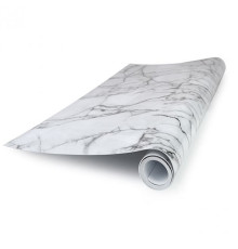 Самоклеюча плівка Supretto Мармур БІЛИЙ 2*60 (120)