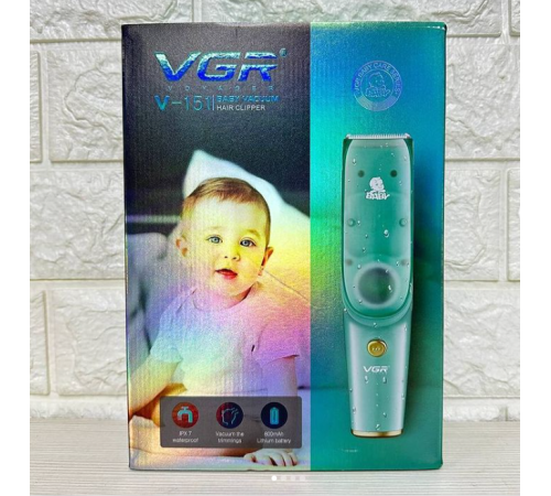 151 Машинка для стрижки волос VGR V-151 детская Hair clippers	 V-151  (40)