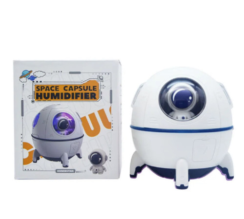 КосмонавУвлажнитель воздуха астронавт 220 мл с ночной подсветкой аккумуляторhumidifier	-9-20 (60)