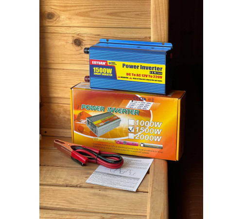 Инвектор  Інвертор   POWER INVERTER 1500 W  (20)