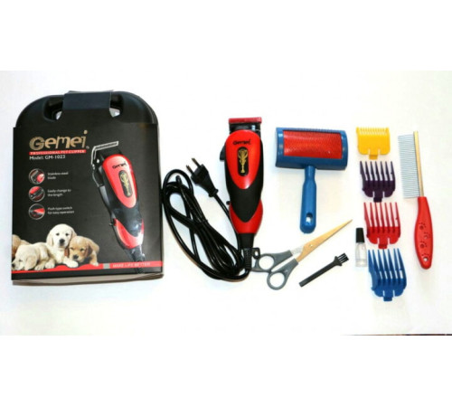 1023 GM Gemei Машинка для стрижки животных