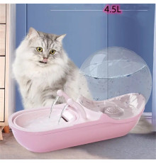 Поильник Автоматичний фонтан для кішок і собак в стилі равлики521 USB 4,5 л, 152 унції, LY-470 (15)