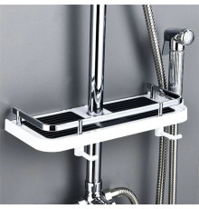 Тримач для душу, стійка-органайзер, полиця для ванної кімнати, POTATO CHOPER AA8 (120)