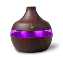 Увлажнитель воздуха mini usb humidifier 7 led color change  Темное и Светлое дерево (60)