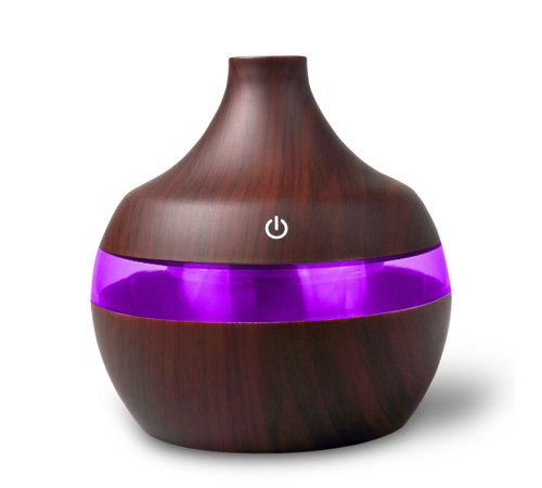 Увлажнитель воздуха mini usb humidifier 7 led color change  Темное и Светлое дерево (60)
