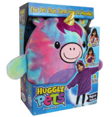 148 ТолстовкаДИТЯЧА м'яка іграшка Huggle Pets( зелений синій білий фоліле200) (50) (30) (80)