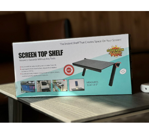 Держатель подставка  screen top shelf дорогой 363    (60)