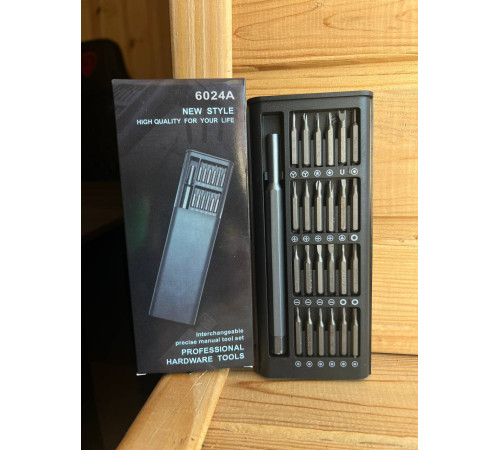 Набор отверток 25 в 1 магнитные БитыPhillips TorxHex Precision DIYразборный мини-чехол  (200) (240)