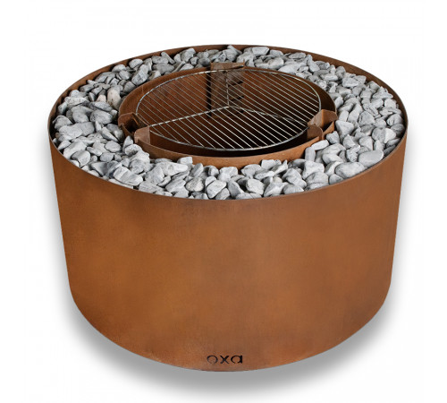 Гриль-вогнище OXA Round з CorTen (чаша для вогню)
