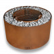 Гриль-вогнище OXA Round з CorTen (чаша для вогню)