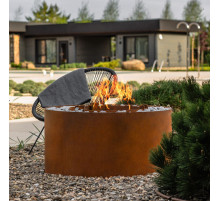 Гриль-очаг OXA Round из CorTen (чаша для огня)
