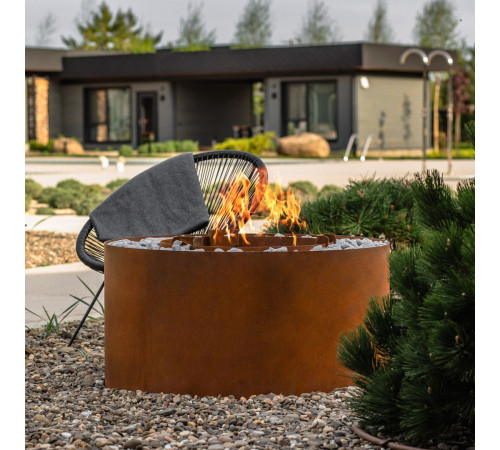 Гриль-вогнище OXA Round з CorTen (чаша для вогню)