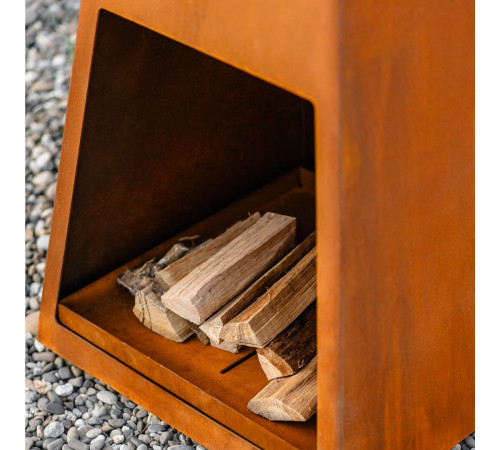 Кострова чаша-вогнище OXA Taper з CorTen (чаша для вогню)