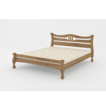 Двуспальная кровать Mebigrand Даллас Орех светлый 160х190 см (DMBG-1799)