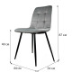 Стул PM-003 Perfect Home Серый (PFH-092068)