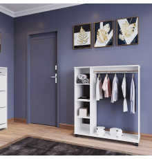 Гардеробная стойка Doros Д1 100х41,6х129,4 см Белый (DRS-011415)