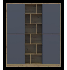 Шкаф для одежды Doros Морган Дуб Артизан/Графит ДСП 180х38.5х210 (DRS-011611)