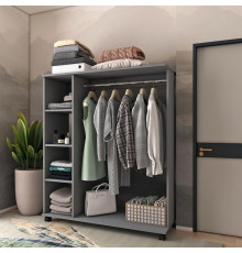 Гардеробная стойка Doros Д1 100х41,6х129,4 см Графит (DRS-011416)