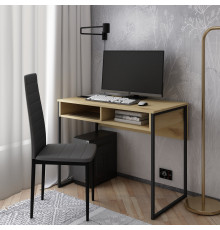 Стол письменный с полкой Doros Барт 100х55х78,1 см Дуб евок (DRS-011427)