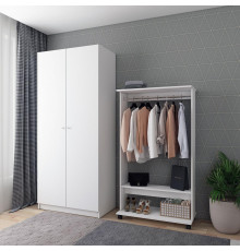 Гардеробная стойка Doros Д2 85х41,6х150 см Белый (DRS-011422)