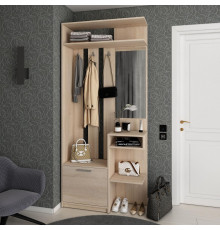 Прихожая Doros Ривьера 91,5х30х203 см Дуб сонома (DRS-011333)