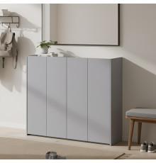 Тумба для обуви Doros Кассель Серый 4 ДСП 128х40х110 (41516226)