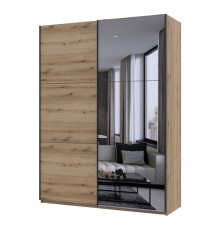 Шкаф купе Doros G-Caiser Дуб Эвок 1 ДСП/1 зеркало 180х60х240 (DRS-011578)