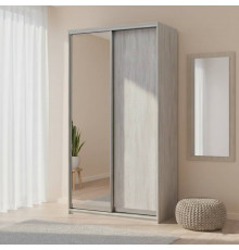 Шкаф купе Doros Сити Лайт Сосна Натти 1 ДСП / 1 зеркало 120х45х225 (DRS-011956)