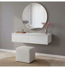 Туалетный столик Doros Левия Белое Дерево 2Ш 100х32х22 (DRS-011730)