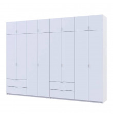 Шкаф для одежды Doros Лукас Белый 4+4 ДСП 320х50х240 DRS-011690 (42005126)