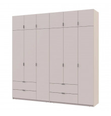 Шкаф для одежды Doros Лукас Кашемир 3+3 ДСП 240х50х240 DRS-011713 (42005108)