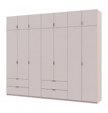 Шкаф для одежды Doros Лукас Кашемир 3+4 ДСП 280х50х240 DRS-011716 (42005120)
