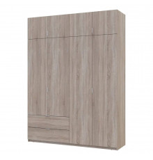 Шкаф для одежды Doros Лукас Дуб Сонома 180х50х240 (DRS-011620)