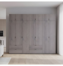 Комплект шкафов для одежды Doros Лукас (2 шт.) 280х50х240 см Канноло (DRS-011853)