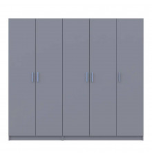 Шкаф для одежды Doros Промо Серый 2+3 ДСП 225х48х204 DRS-011628 (80737767)