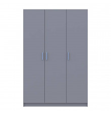 Шкаф для одежды Doros Промо Серый 3 ДСП 135х48х204 (DRS-011626)