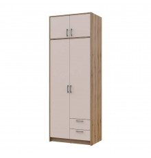 Шкаф для одежды Doros Ронди с антресолью Дуб Артизан/Кашемир 2ДСП 82х52х236 DRS-011666 (80737809)