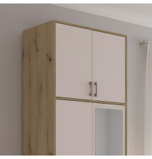 Антресоль высокая Doros Ронди Дуб Артизан/Кашемир 2 ДСП 82х52х65 (DRS-011908)