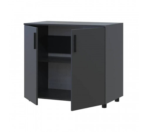 Комод Doros Торн Антрацит 2 ДСП 90х51.6х80 (DRS-012086)